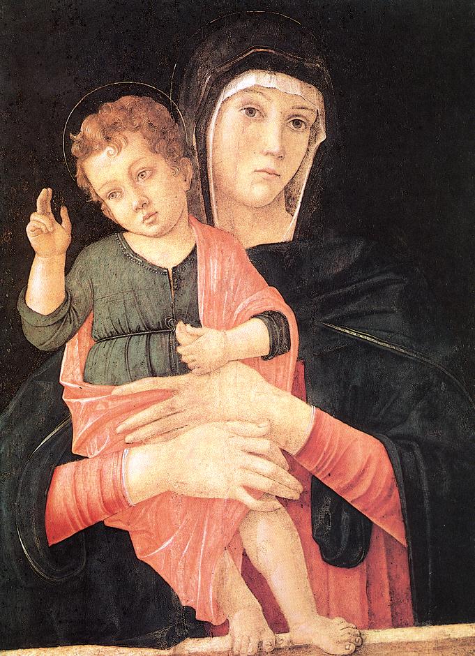 Madonna with Child Blessing 25